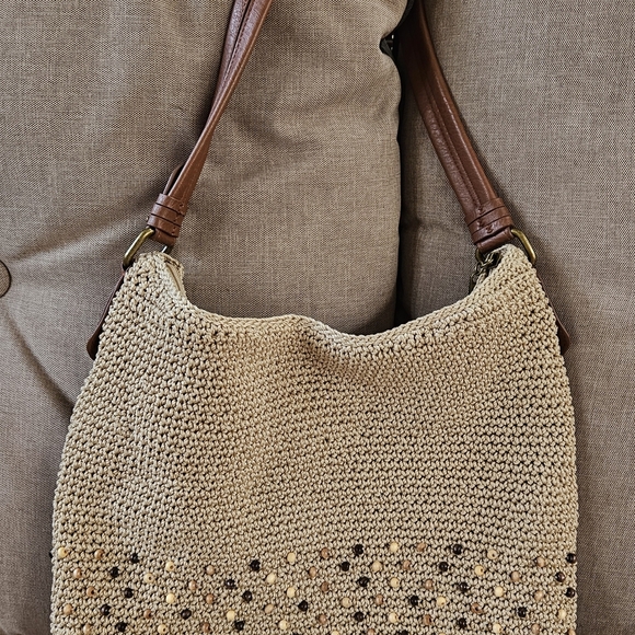 The Sak beaded Sequoia hobo shoulder bag - Picture 3 of 11